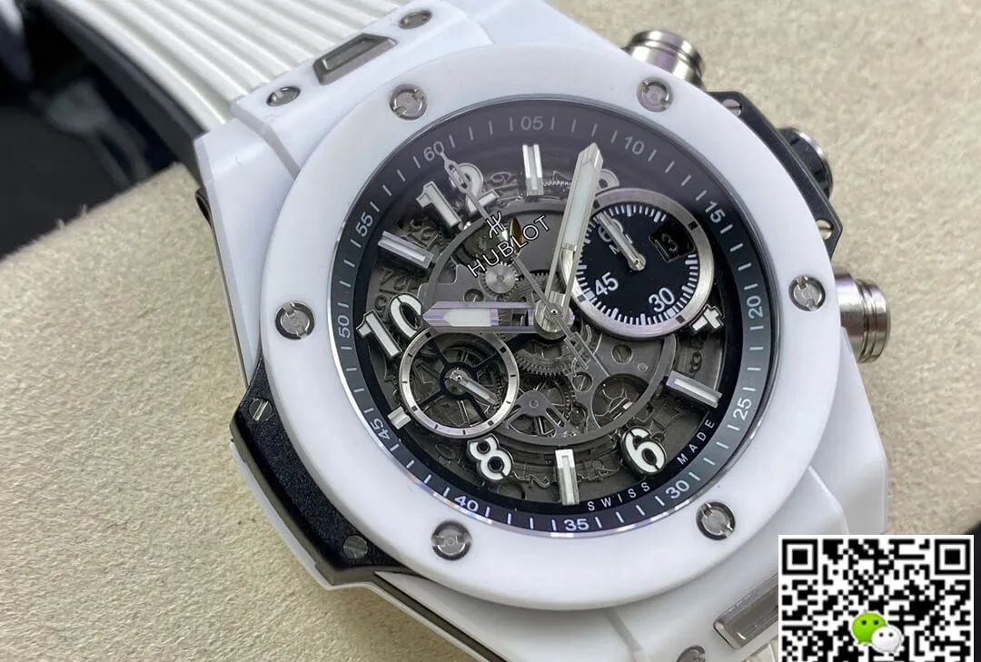 Hublot BIG BANG Unico 421.HX.1170.RX ZF Factory 1:1 Best Edition Replica Watch White Ceramic Case